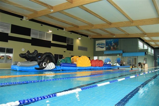 Nepean Aquatic Centre Pic 1 - Whale inflatable School holiday fun