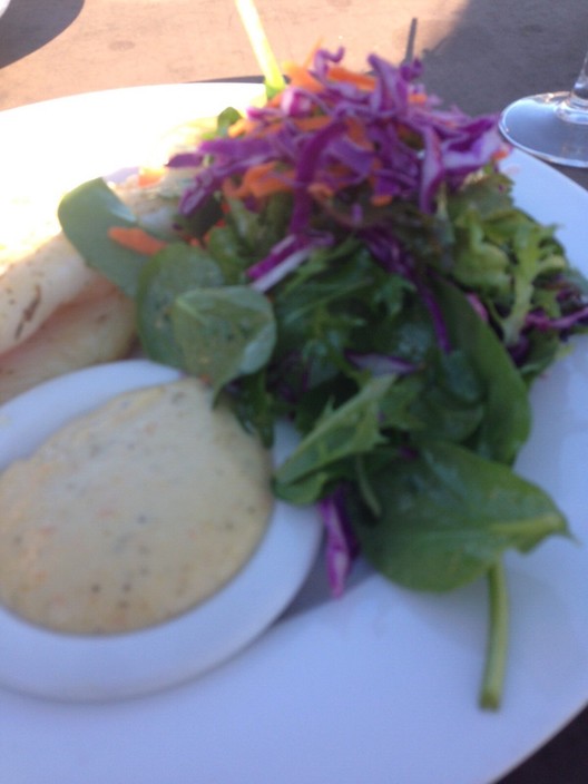 The Waverton North Sydney Club Pic 1 - Grilled fish with salad