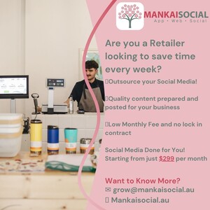 Mankai Social Pic 4 - Retail Shop Owner Looking to save time on your social media Unique content created for your business and posted every week