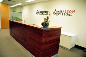 Falzon Legal Pic 2 - Falzon Legal Reception Desk