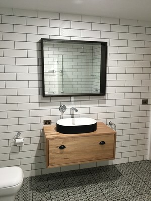 Multigrain Constructions Pic 3 - Custom vanity mirror