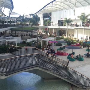 Pacific Fair Shopping Centre Pic 2 - Resort area of refurbished Pac Fair