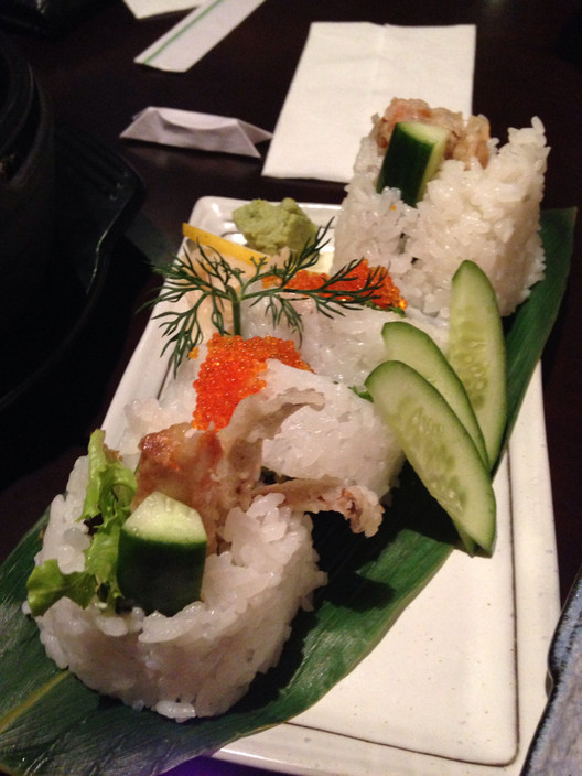 Ichiraku Japanese Noodle Bar Pic 1 - Soft shell crab roll