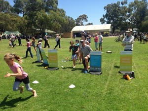 Valetudo Health Pic 5 - 20m Dash at Woodlands Primary School