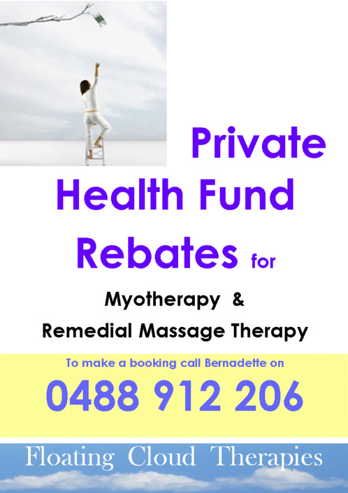 Floating Cloud Therapies Myotherapy, Reiki & Remedial Massage Clinic Pic 1 - Are you eligible for a refund