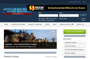 Australian and New Zealand Defence Directory Pic 5 - Defence Suppliers Mornington VIC Australian and New Zealand Defence Directory