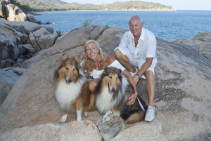 Back2Health360 Sports Health and Wellness Pic 3 - Dr SherryMicand their beautiful Collies Simba and Koa