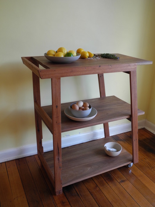 Chris Wann Woodwork Pic 1 - Kitchen Trolley