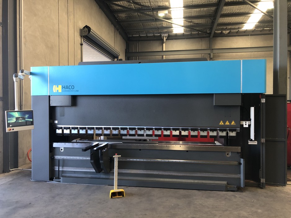 Western Bending Service Pic 2 - New 250t 43m Haco press brake Jan 2019