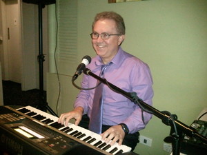 Grant Arnold - Piano and Voice Lessons Pic 5 - Enjoying doing a gig