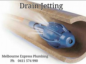 Melbourne Express Plumbing Pic 3 - Drain Jetting