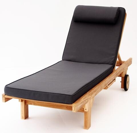 The Teak Place Pic 1 - Teak sun lounger