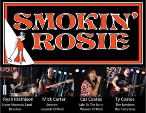 Livin' The Dream Music Academy Pic 2 - Smokin Rosie 4 piece rock band playing all the best current classic rock Available for venues private corporate gigs