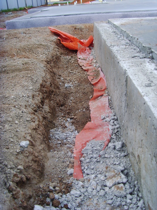 Slab Seal sa Pic 1 - Before Waterproofing of Slab Edge