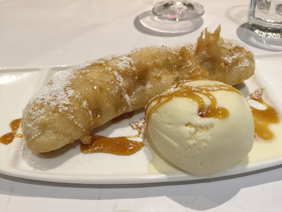 Hooking Bar and Restaurant Pic 1 - Banana fritter ice cream