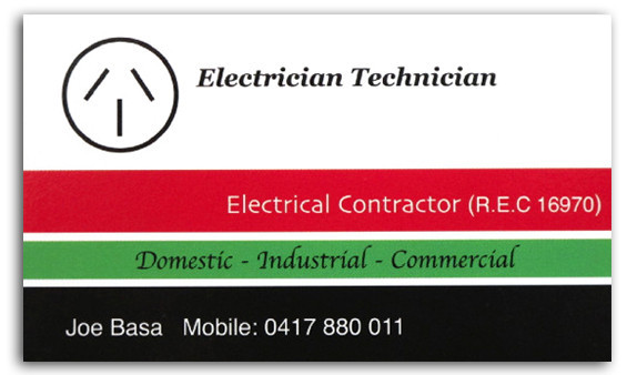 Electrician Technician R.E.C 16970 Pic 1