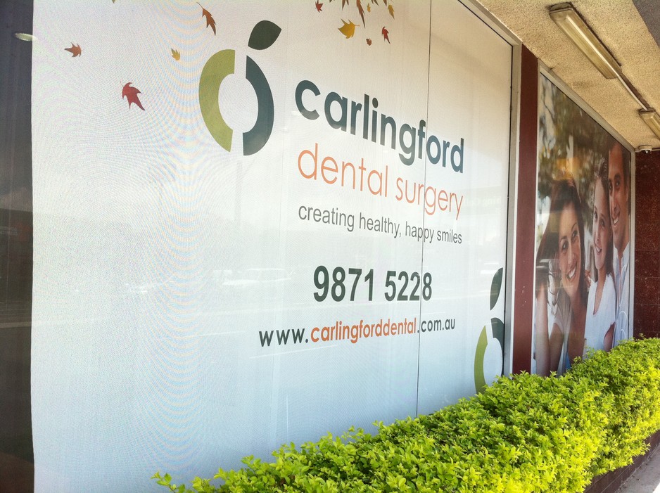 Carlingford Dental Surgery Pic 1 - Front signage with logo