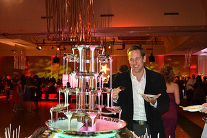 Angel Ice Sculptures Pic 4 - Pink Green Chocolate