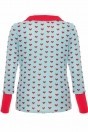 Pinup Empire Clothing Pic 1 - Love Heart Sweater Girl back