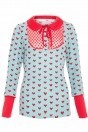 Pinup Empire Clothing Pic 2 - Love Heart Sweater Girl front