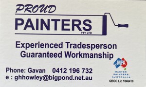 Proud Painters Pic 3 - Call Gavan to discuss your Project on 0412 196 732