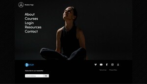 CreateWP Web Studio Pic 2 - Shadow Yoga Website Design and Development