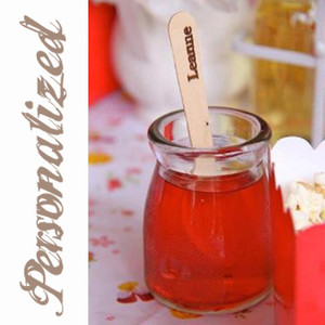 Creative Square Party Sationery & Party Supply Pic 5 - Personalised Wooden Cutlery