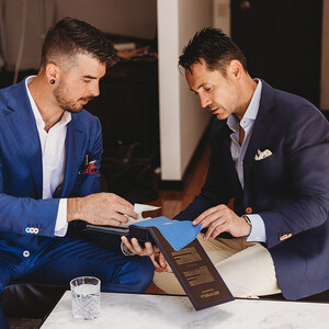 Sartorial Bay Pic 3 - Sartorial Bay tailor consultation at our showroom in Surry Hills