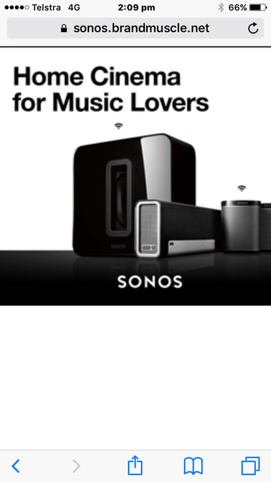 Unwired Audio Pic 1 - Save 200 when you buy a Sonos Playbar Sub Play3 and speaker stands