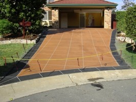 Custom Spray Pave Pic 2 - After Concrete Resurface