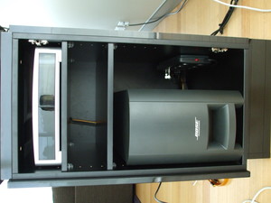 Wagga Wagga Audio Visual Pic 5 - Small 21 Bose system with TV Lift