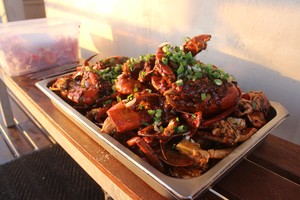 Top End Seafaris Pic 4 - Fresh caught and cooked Mud Crabs