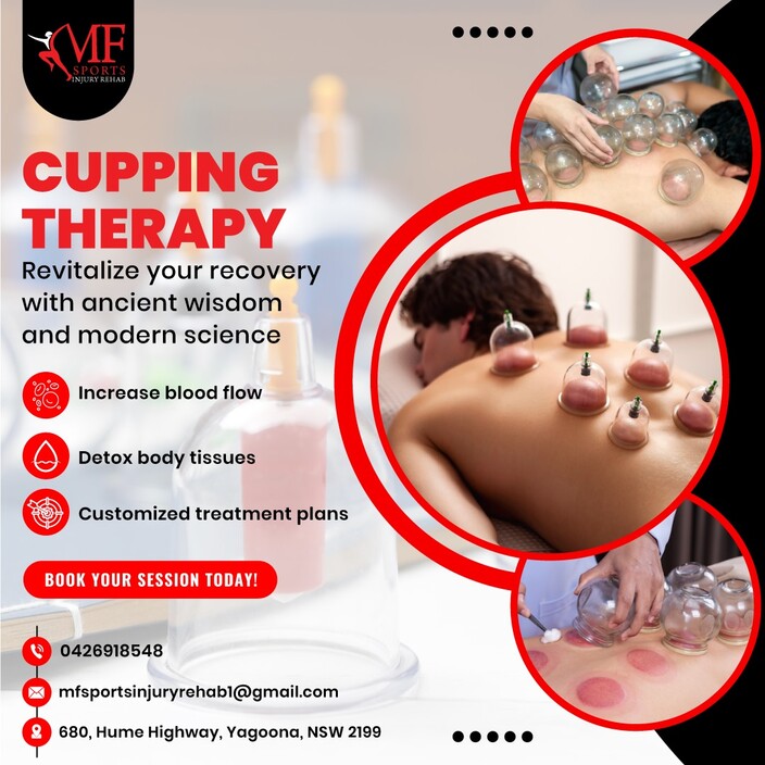 Professional Sports Injury Rehab Therapy | Sydney Specialist Physiotherapy Clinic | MF Sports Injury Rehab Pic 1 - Best Cupping Therapists in Sydney Massage and Cupping Therapy in Sydney MF Sports Injury Rehab