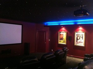 ATRON Electrical Pic 2 - Home theatre setup and lighting Another very happy customer