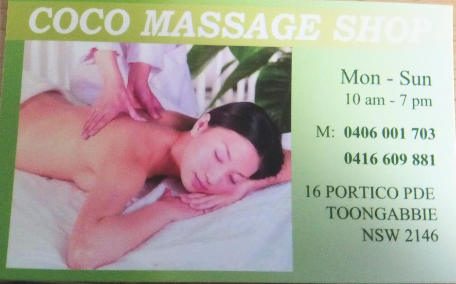 CO CO Beauty &amp; Massage Therapy Pic 1 - Business card