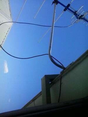 Judd Bros Television & Digital Reception Services Pic 5 - Replacement of Antenna due to severe storm Hamilton South NSW