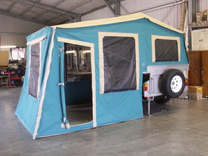 Traditional Canvas Pty Ltd Pic 3 - Camper Trailers Custom Made on site