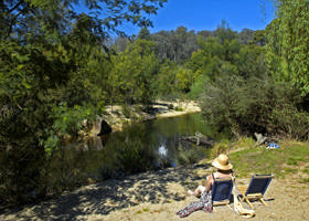 Waterholes Guest House Pic 1 - The River