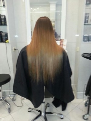 Nook Hair & Beauty Pic 2 - Long Human hair Extensions 22 inch in length Colour matched shaped starting from 25000 for half a head