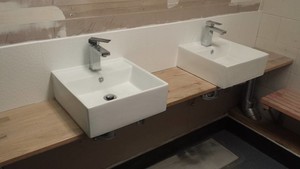 All Plumbing and Gas Services Pic 3 - New bathroom sinks for soccer club