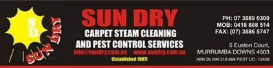 Sun Dry Carpet Steam Cleaning & Pest Control Services Pic 1