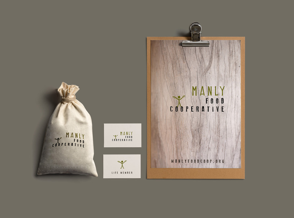 Notes On Earth Studio Pic 1 - Branding design for Manly Food Cooperative