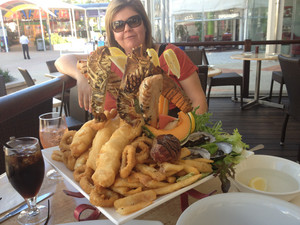 Max Seafood Restaurant Pic 4 - A seafood platter for two fit for a king amazing value