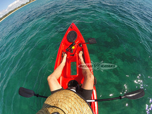 Dream Kayaks Pic 5 - A window to the sea on the Anglers Dream 3