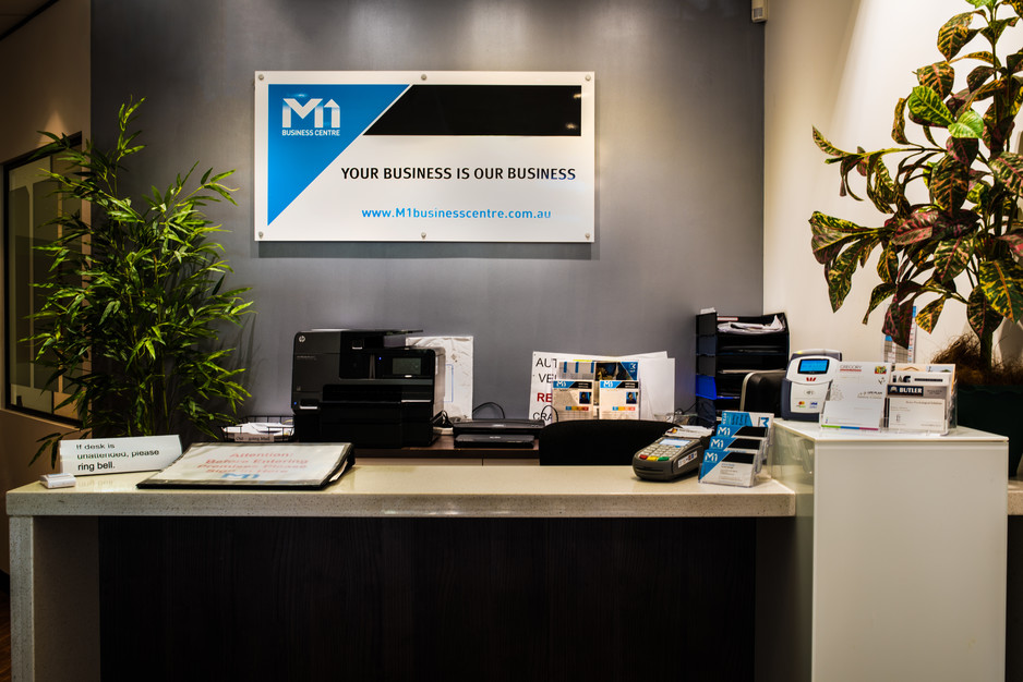 M1 Business Centre Pic 1 - Reception