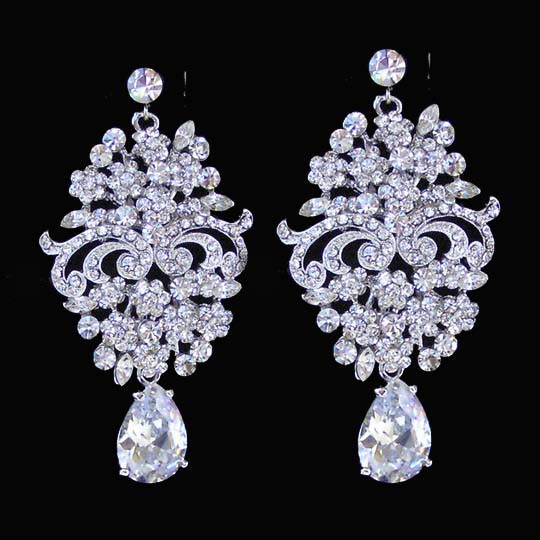 Jewellery of Sophistication Pic 1 - princess glamour earrings