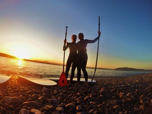 Surf the Bay Surf School Pic 3 - Stand up Paddle tours and lessons with Surf the Bay Surf School in Batemans Bay Broulee and Narooa