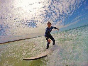 Surf the Bay Surf School Pic 5 - Surf lessons in Narooma at Dalmeny Beach Surf the Bay Surf School