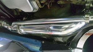 Wog Engineering Servicing Centre Pic 3 - Custom Stainless Steel Ceramic Coated Turbo Dump Pipe with VBands