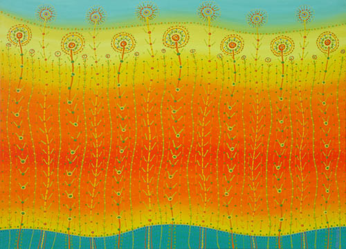 Gerzabek Artist Gallery Pic 1 - Spring fever original painting